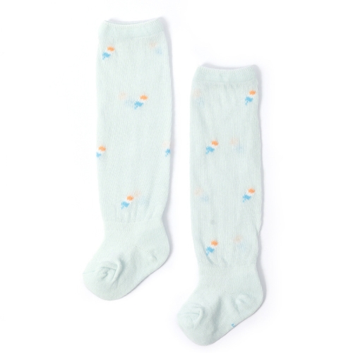 

6 Pairs Baby Stockings Anti-Mosquito Thin Cotton Baby Socks, Toyan Socks: S 0-1 Years Old(Blue Ice Cream)