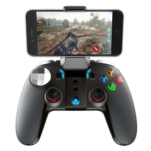 

9115 Bluetooth 4.0 Mobile Game Controller With Stretchable Phone Holder&Backlit Button, Compatible With IOS And Android System