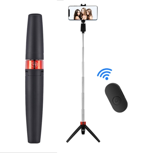 

Y9 Bluetooth Selfie Stick Integrated Video Broadcasting Tripod Selfie Stick(Black )