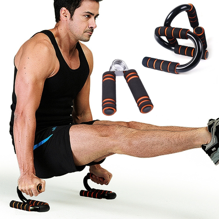 

2 in 1 Abdomen Training Push-Up Support Fitness Equipment Set