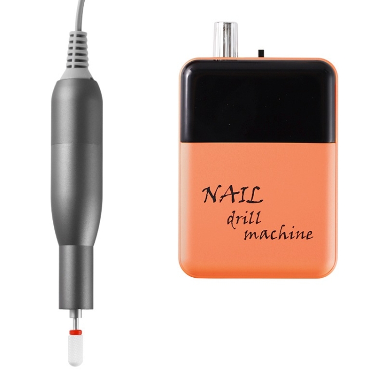 

Mini Nail Polishing Machine 30000 Turns Nail Tools US Plug(Orange)