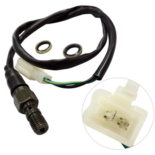 

2 PCS Motorcycle Modified Accessories Disc Brake Hydraulic Switch Line, Specification: M10 x 1.25mm Square Plug