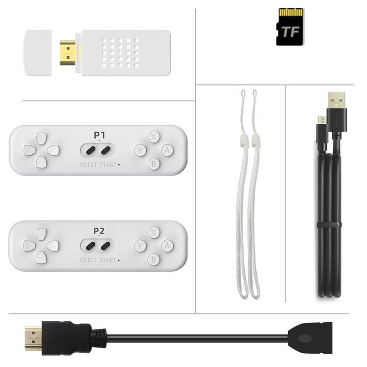 

Mini Wireless Doubles HD TV Game Machine, Product color: Y2 FIT Somatosensory Version (830 Games)