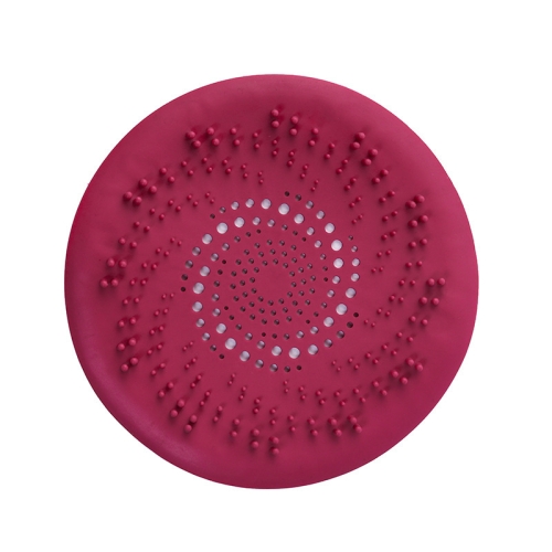 

10 PCS Sink Anti-Blocking Silicone Floor Leak Bathroom Drainage Port Anti-Blocking Filter Sewer Port Filter(Red)