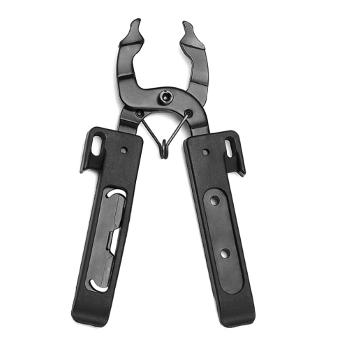 

Chain Magic Buckle Pliers Bicycle Portable Plastic Tire Stick(Black)