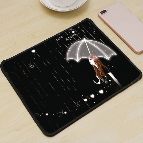 

8 PCS Thickened And Enlarged Cartoon Mouse Pad Computer Desk Mat, Size: 26 x 21cm(Umbrella)