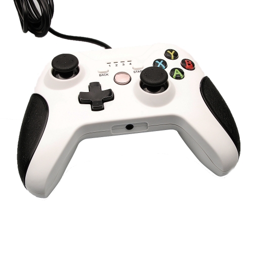 

Wired Gamepad Compatible With PC Controller For Xbox One(White)
