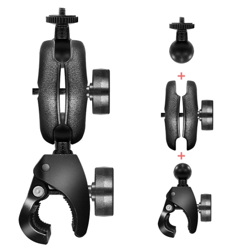 

Motorcycle Riding Recorder Bracket Camera Holder, Style: KZ05 + KL04 + KD07