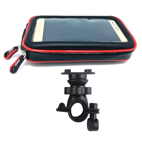 

OKD Touch Screen Motorcycle Bicycle Bag Waterproof Mobile Phone Bracket Bag M(Upgrade)