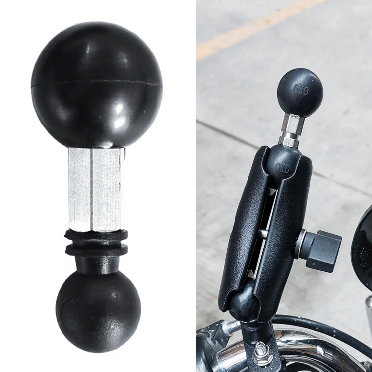 

Industrial Instrument Bracket Locomotive Rubber Fixed Double Ball Adapter(25.4-17mm Ball Head)
