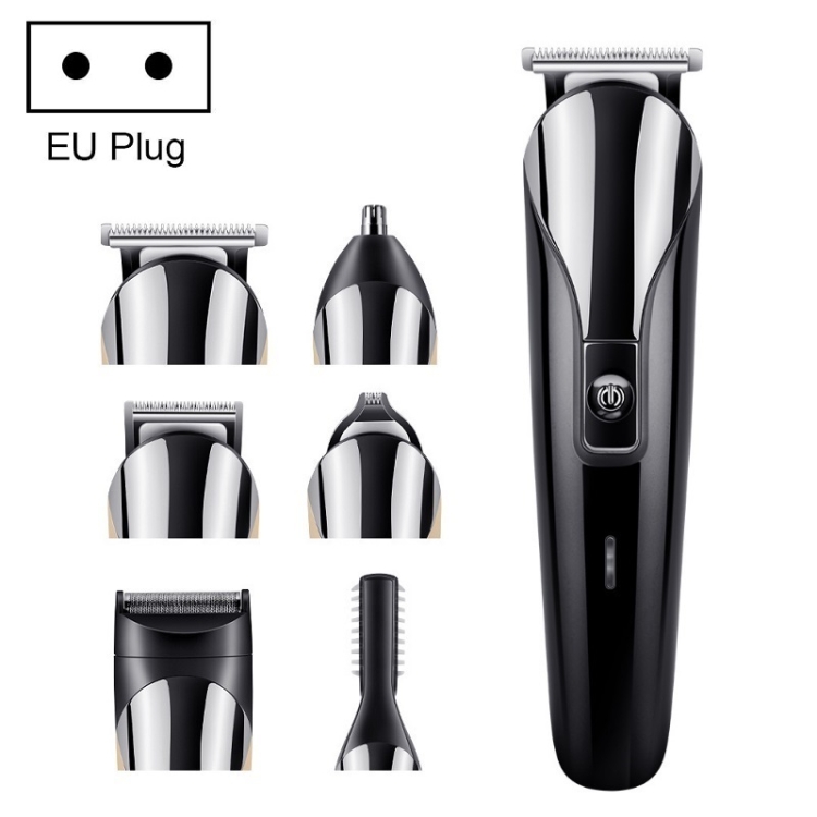 

SHINON 6 In 1 Multifunctional Electric Hair Clipper Set(EU Plug (Black))