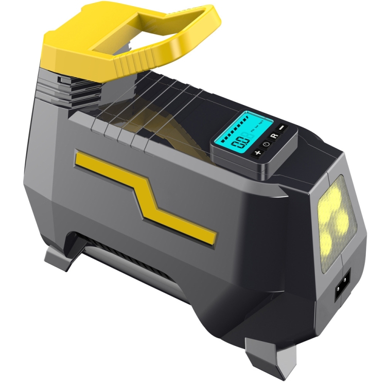 

Multifunctional Vehicle-Mounted High-Power Digital Display LED Lighting Air Pump, Specification: Car Home Two-purpose Digital