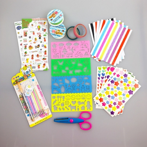 

Photo Album Making DIY Accessories Set Hand Book Hand-Made Decorative Accessories, Specification： Package 1