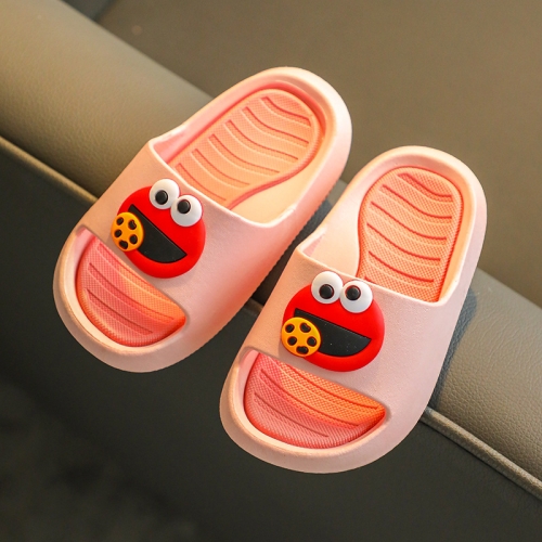 

Children Slippers Cartoon Home Indoor Non-Slip Soft Bottom Bath Slippers, Size: 18-19 (Inner Length 14cm)(Pink)