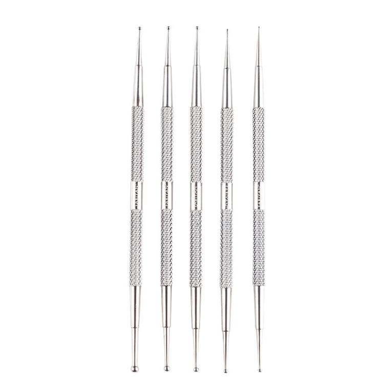 

SKU000603 2 Sets Stainless Steel Alloy Nail Point Drill Pen