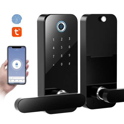 

F11S Smart Fingerprint Password Lock Office Apartment Graffitu Bluetooth APP Lock