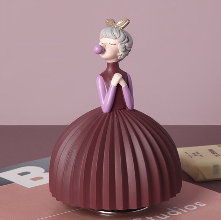 

Creative Bubble Girl Music Box Decoration Cute Decoration Girl Wedding Gift