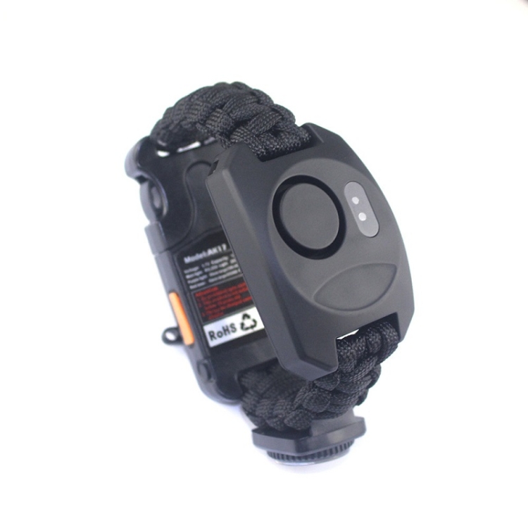 

Multifunctional Braided Umbrella Rope Watch Alarm Bracelet Outdoor Survival Bracelet