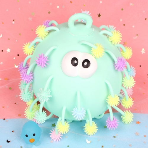 

3 PCS Vent Ball Children Toys Light Ball Snowflake Pinch Funny, Color Random Delivery, Size: Large