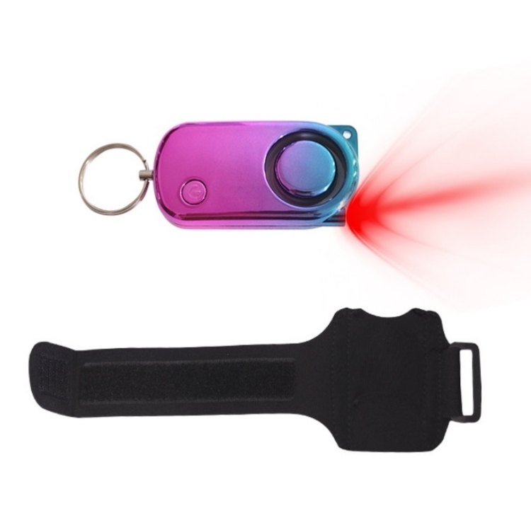 

PLAPIE YY-705 120dB Outdoor Sports Runner Personal Alarm(Electric Plating+Conventional Wristband)
