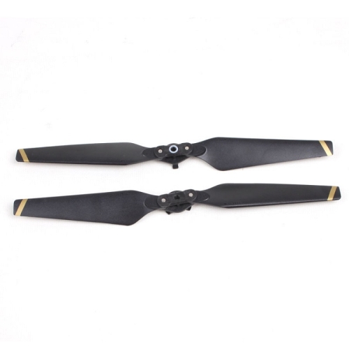 

Sunnylife MV-8330F2 2 Pairs Low Noise Foldable Quick-Release Propellers for DJI Mavic Pro(Gold Stripe)