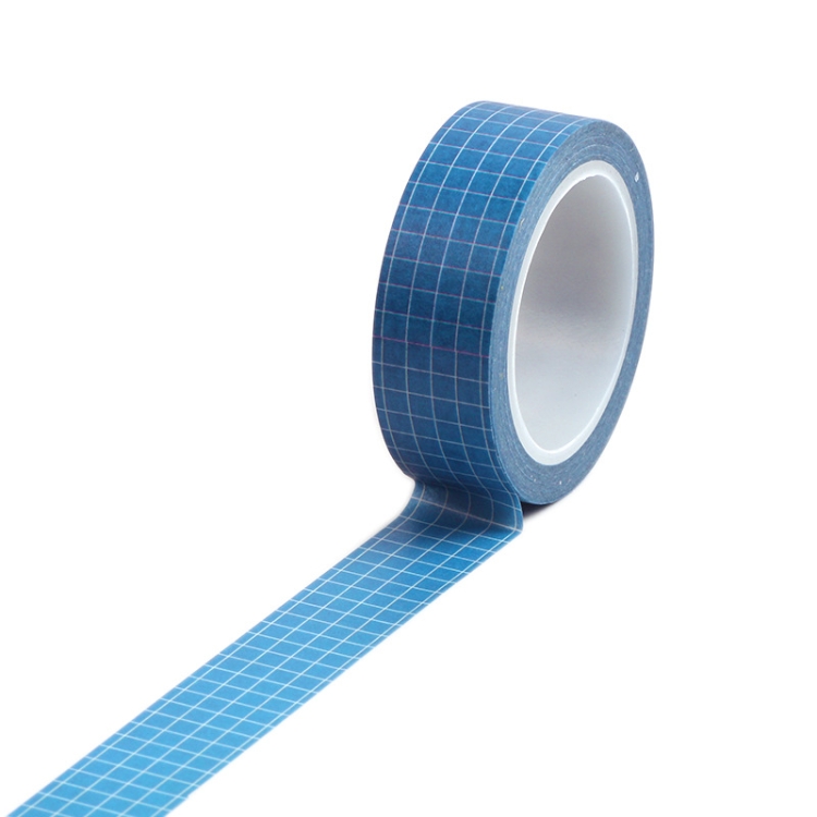 

10 PCS Simple Manual Decorative Stickers Plaid Material Tape(FG-04)