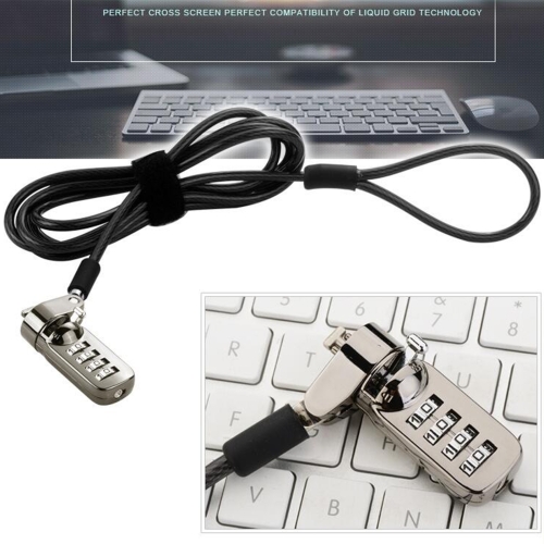 

YF21067 Digital Device Anti-Theft Lock Laptop Lock(Black)