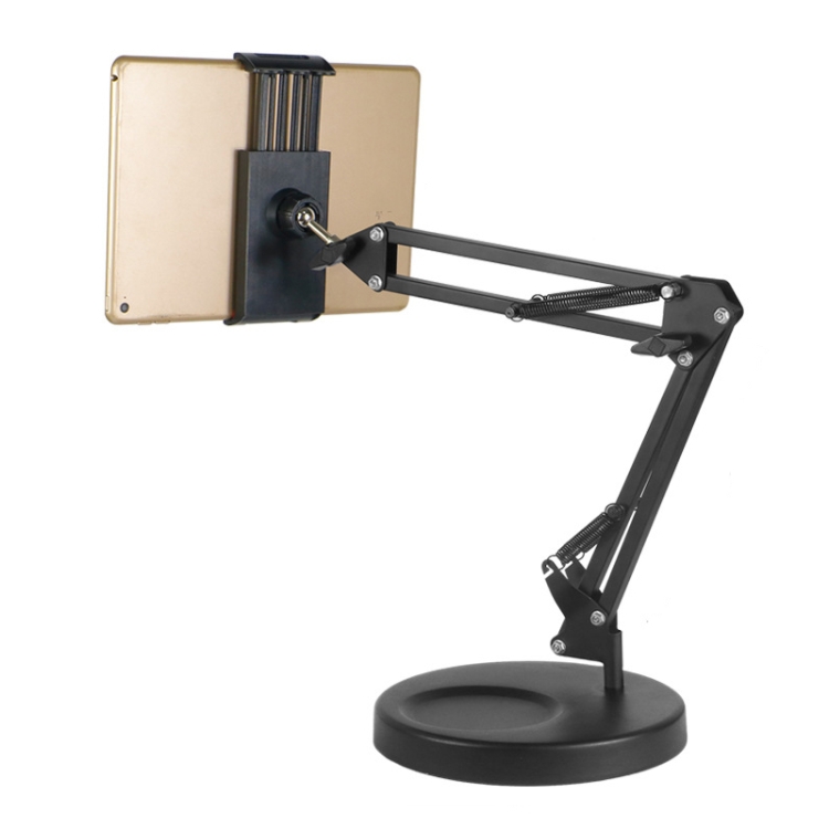 

Lazy Phone Tablet Computer Stand Bedside Desktop Multifunctional Cantilever Live Selfie Photography Stand, Specification: Strengthened + Phone Tablet Universal Clip