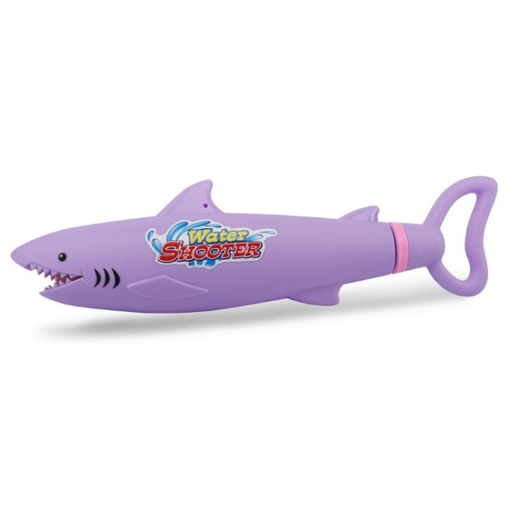 

4 PCS Children High-Pressure Water Spray Toy Cartoon Animal Pull-Out Water Cannon, Colour: Purple
