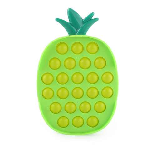 

3 PCS Decompression Toy Press Board Unzip Desktop Intelligence Toys(Pineapple Green )