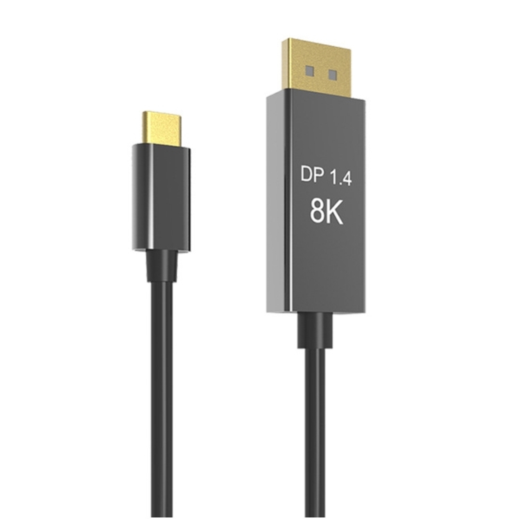 

1m 8K USB-C / Type-C To DisplayPort1.4 Adapter Connect Cable