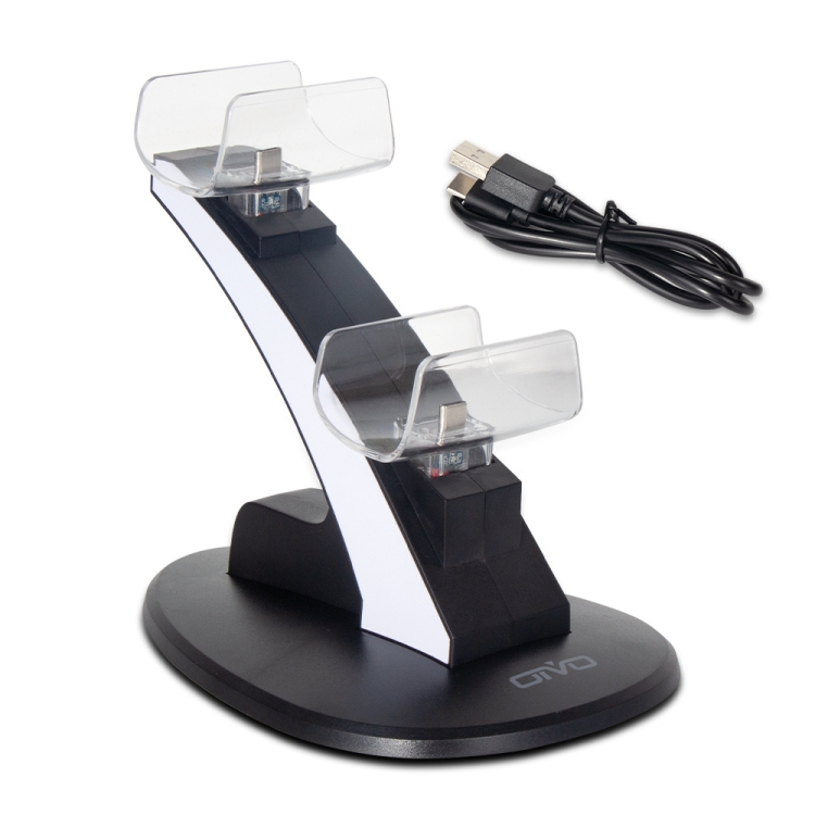 

OIVO IV-P5234 Gamepad Aircraft Two-Seater Charger For PS5(Black)