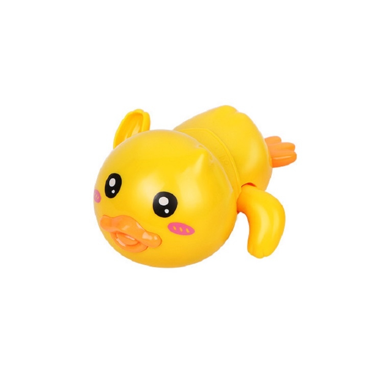 

5 PCS Baby Shower Bathing And Playing Toys Spray Shower Double Eyes Small Yellow Duck
