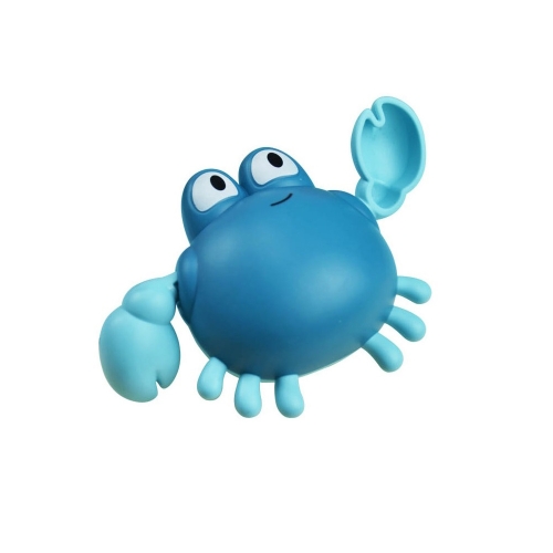 

5 PCS Baby Shower Bathing And Playing Toys Spray Shower Crab Blue