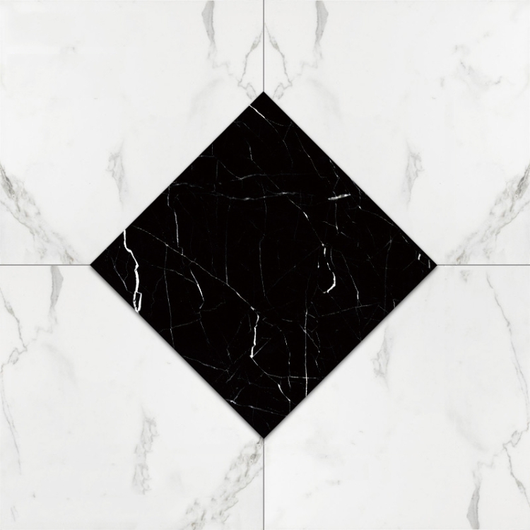 

3 Sets Self-Adhesive Floor Waterproof Wear Angle Stickers Living Room Bathroom Floor Brick Decoration Stickers, Specification: Twill Wear-resistant(B6 )