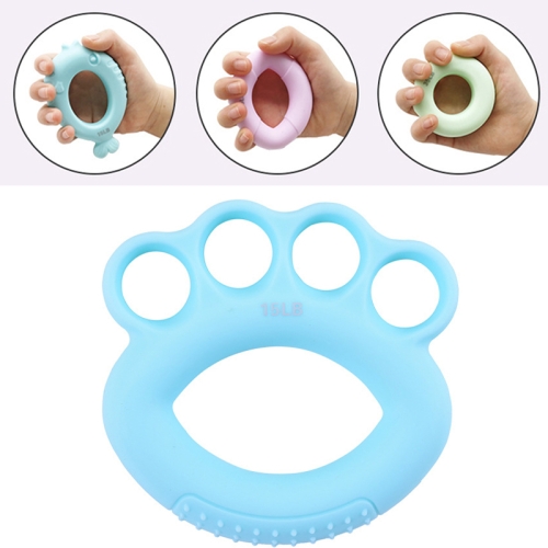 

3 PCS Children Grip Ring Finger Strength Training Finger Power Device, Specification: 15LB (Finite Light Blue)