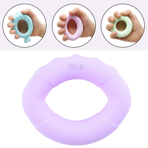 

3 PCS Children Grip Ring Finger Strength Training Finger Power Device, Specification: 25LB (Olive Light Purple)