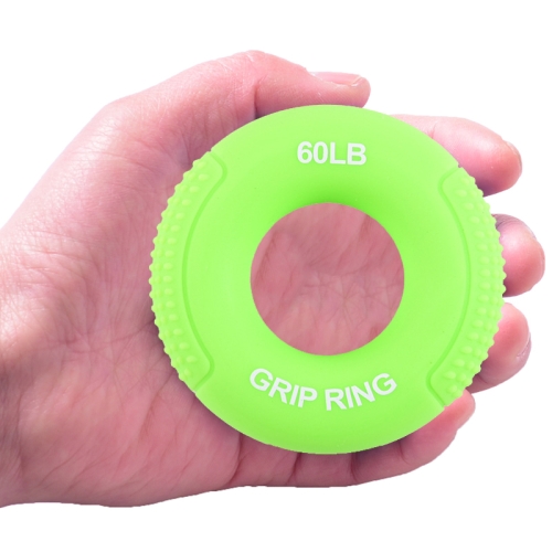 

2 PCS Silicone Gripper Finger Exercise Grip Ring, Specification: 60LB (General Green)