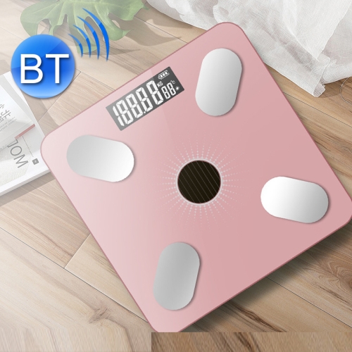 

Smart Bluetooth Weight Scale Home Body Fat Measurement Health Scale Battery Model(Rose Gold (Silk Screen Film))