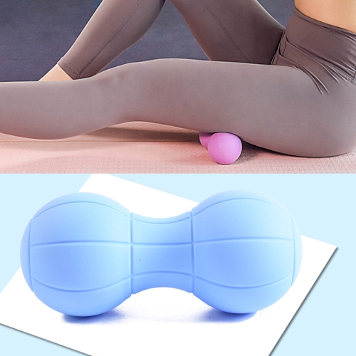 

Fascia Ball Muscle Relaxation Yoga Ball Back Massage Silicone Ball, Specification: Basketball Blue Peanut Ball