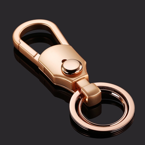 

JOBON ZB-098 Car Keychain Men Waist Holding Key Pendant Ring(Golden)