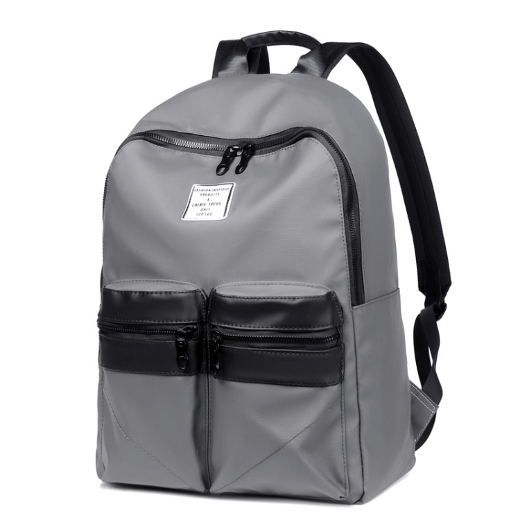 

WEIXIER B662 Simple Backpack Male Business Computer Bag Travel Backpack(Gray)