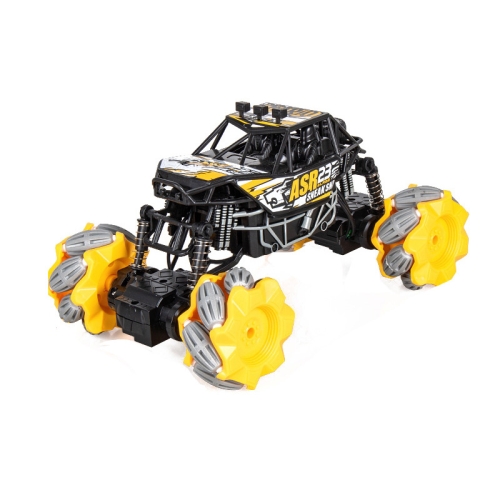 

Remote Control Car Drifting Climbing Four-Wheel Drive Off-Road Vehicle Toy For Children, Colour: Four-wheel Drive Side Technology Yellow