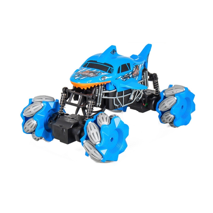 

Remote Control Car Drifting Climbing Four-Wheel Drive Off-Road Vehicle Toy For Children, Colour: Four-wheel Drive Side Shark Blue
