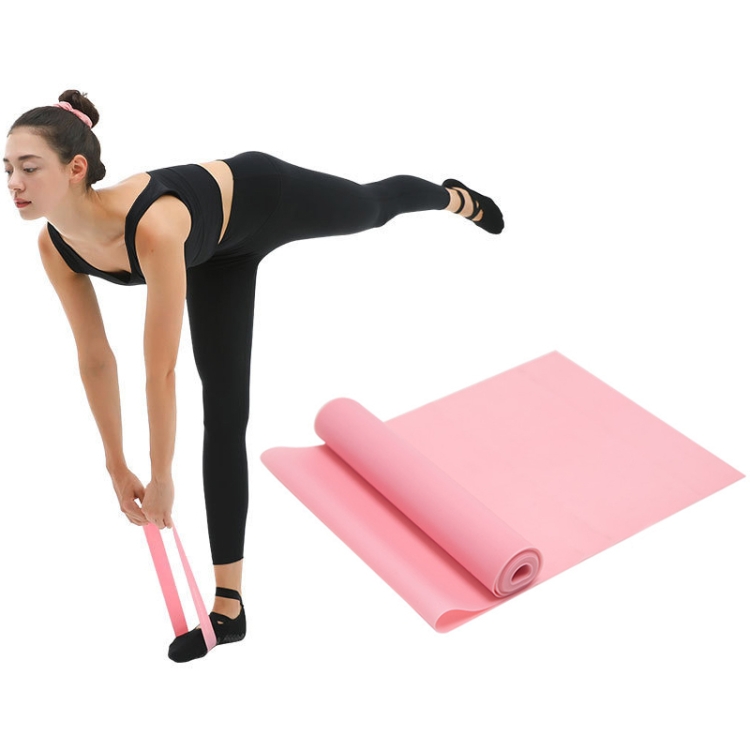 

3 PCS Latex Yoga Stretch Elastic Belt Hip Squat Resistance Band, Specification: 1500x150x0.35mm (Pure Cherry Pink)