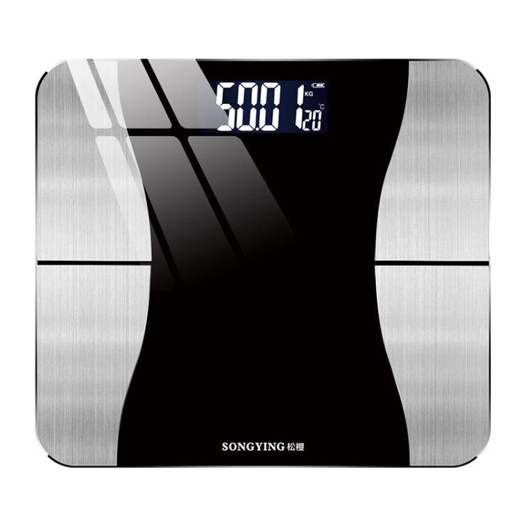 

SONGYING SY06 Smart Body Fat Scale Home Body Weight Scale, Size: Charging Version(260x260mm)(Darkly Dark)