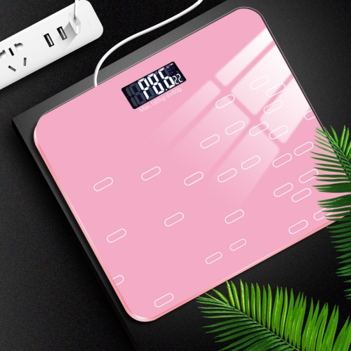 

TZ01 Household Weight Scale Health Electronic Scale Charging Style (Watermelon Powder)