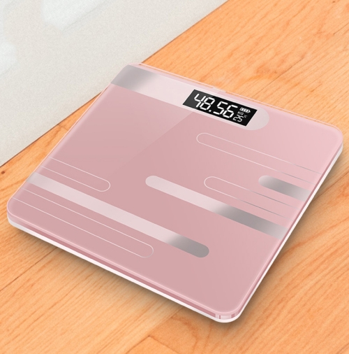 

Mini Electronic Scale Home Weighing Scale Charging Stlye(Lines Rose Gold)