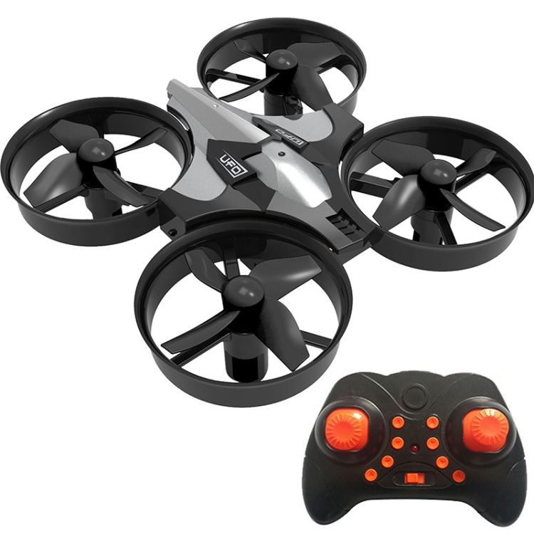 

807 2.4G Mini Four-Axis Aircraft 360 Degree Rotary Small Remote Control Aircraft Children Toys, Colour: Constant Height Version (Black)