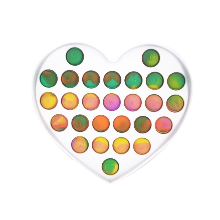 

3 PCS Colorful Finger Pressing Board Desktop Educational Toys For Children, Colour: Love Camouflage